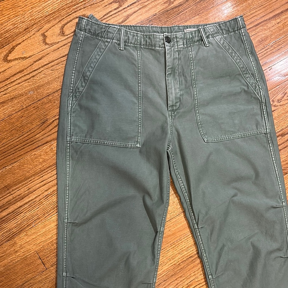 Outerknown Green Chino Pants Classic Style Excellent Condition - Picture 2 of 5